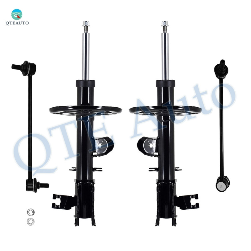Set of 4 Front Sway Bar Link-Suspension Strut Assembly For 2013 Infiniti JX35