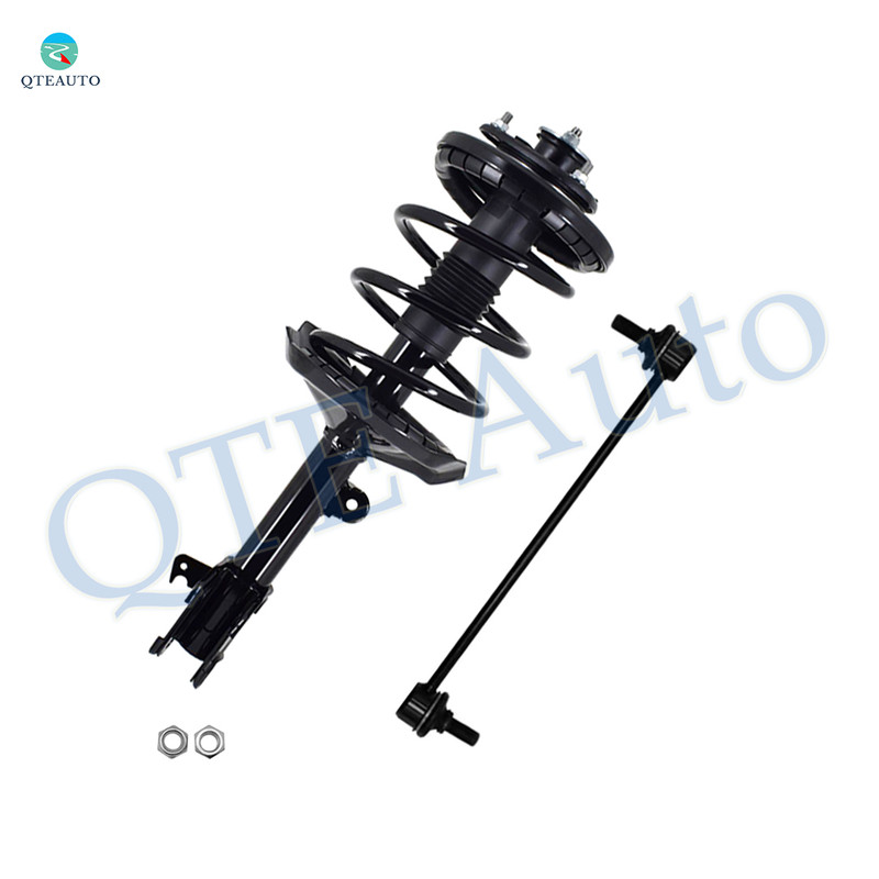 Front Left Sway Bar Link-Quick Complete Strut-Coil Spring Assembly For 2006 Acura MDX V6