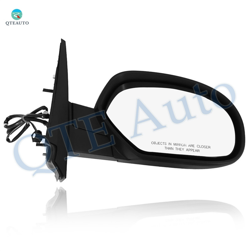 Right Passenger Side Power Heated Foldaway View Mirror Chrome/Convex+Warning Black Textured 10H5P For 2007-2014 Chevrolet Suburban 1500