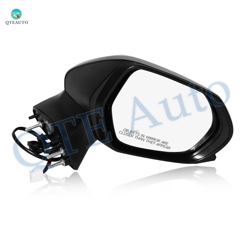 Right Passenger Side Mirror, Power Non-Heated Paintable Manual Folding View Mirror For 2018-2024 Toyota Camry