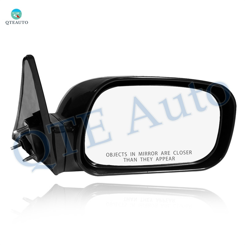 Right Passenger Side Power Heated Nonfolding Usa Built View Mirror Chrome/Convex+Warning Black Smooth 5H5P For 2002-2006 Toyota Camry