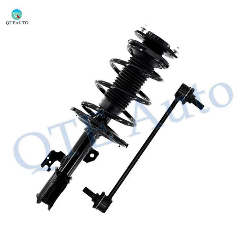 Front Left Sway Bar Link-Quick Complete Strut-Coil Spring Assembly For 2006-2008 Toyota Solara V6