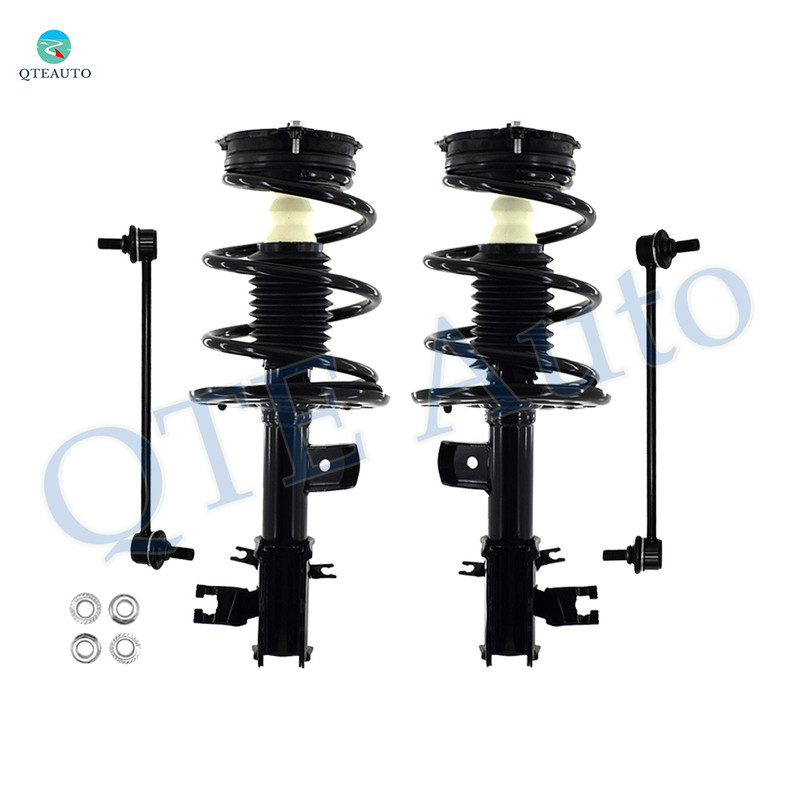 Set of 4 Front Sway Bar Link-Quick Complete Strut-Coil Spring Assembly For 2016-2022 Nissan Maxima