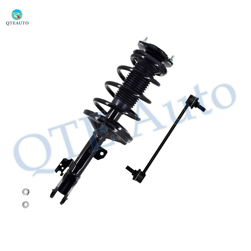 Front Left Sway Bar Link-Quick Complete Strut-Coil Spring Assembly For 2004-2006 Lexus RX330