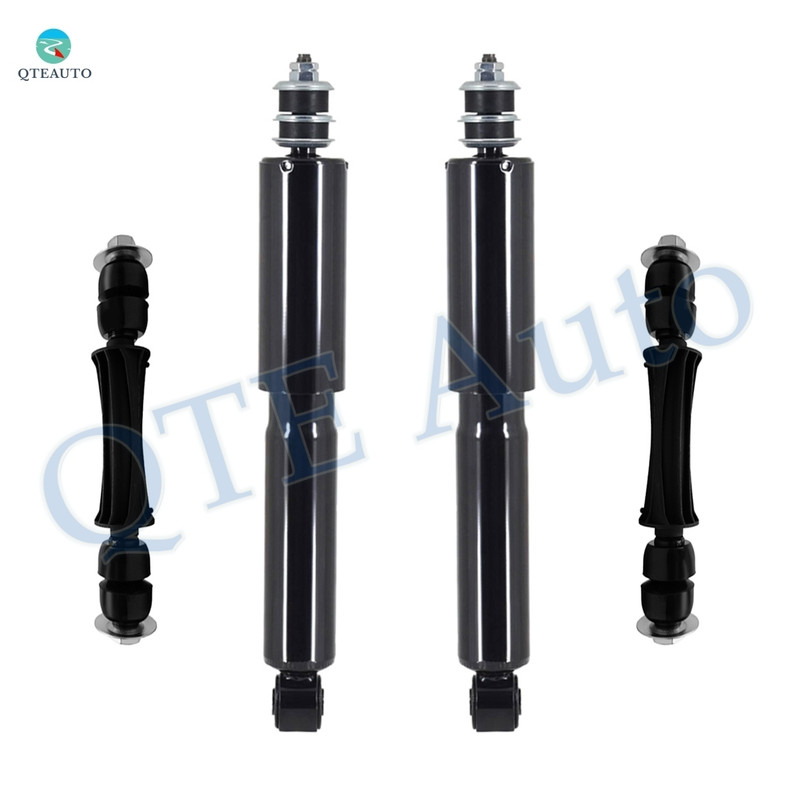 Set of 4 Front Sway Bar Link-Shock Absorber For 1998-2003 Nissan Frontier RWD