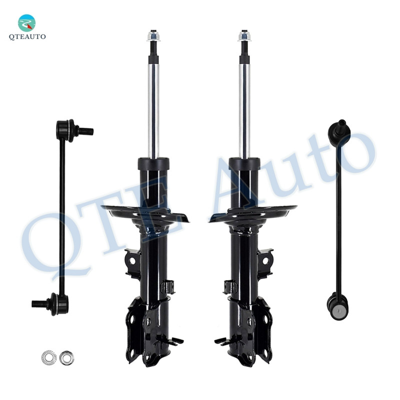 Set of 4 Front Sway Bar Link-Suspension Strut Assembly For 2012-2017 KIA RIO