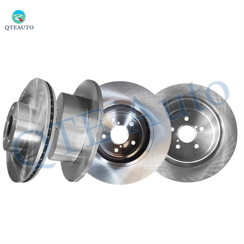 Set of 4 Front 293mm-Rear 274mm Brake Disc Rotors For 2006-2009 Subaru Legacy