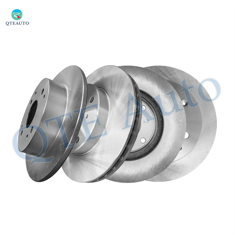 Set of 4 260mm Front-Rear Brake Disc Rotors For 1998-2002 Honda Accord