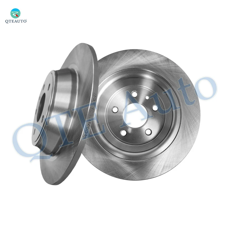Rear 302mm Brake Disc Rotors For 2013-2016 Lincoln MKZ