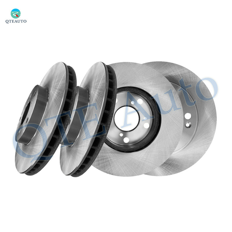 Set of 4 Front 282mm-Rear 260mm Brake Disc Rotors For 2013-2015 Honda Civic