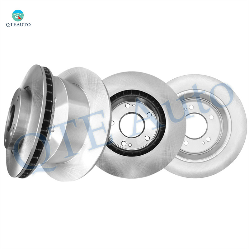 Set of 4 Front 280mm-Rear 262mm Brake Disc Rotors For 2010-2013 KIA Forte