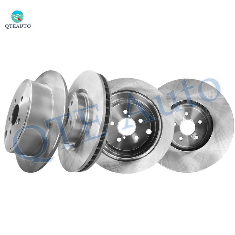 Set of 4 Front 316mm-Rear 286mm Brake Disc Rotors For 2010-2014 Subaru Outback