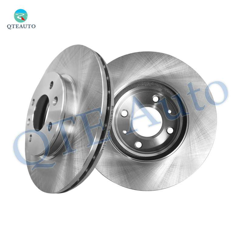 Front 256mm Brake Disc Rotors For 2012-2017 Hyundai Accent