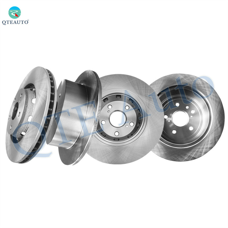 Set of 4 Front 324mm-Rear 298mm Brake Disc Rotors For 2009-2015 Toyota Venza