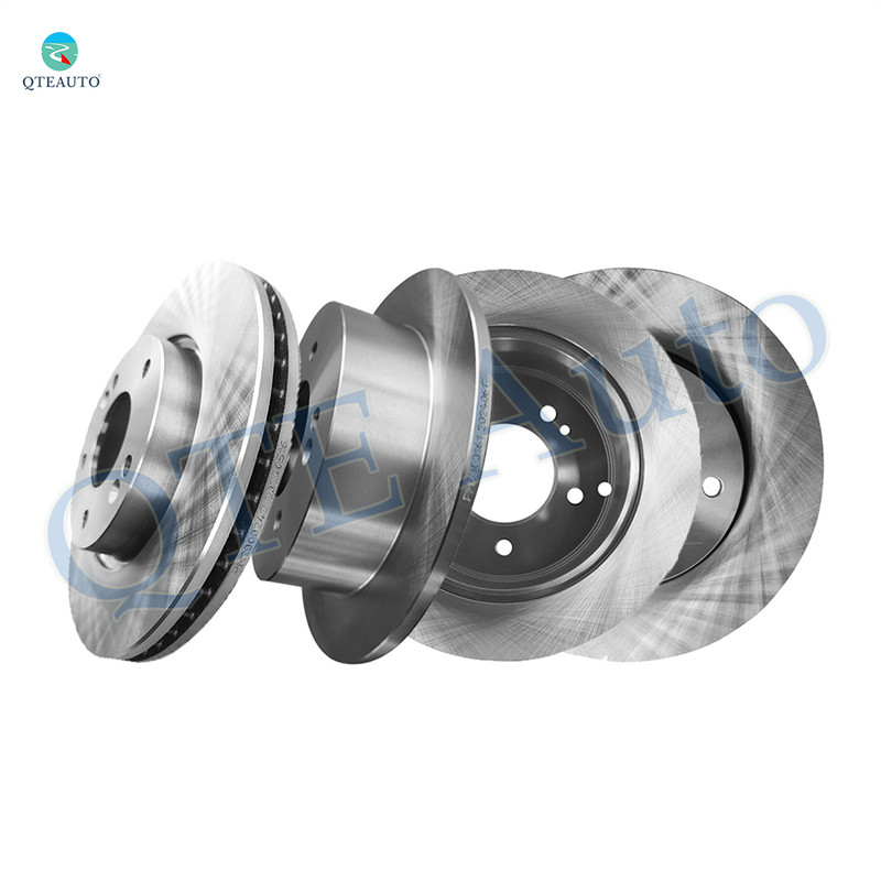 Set of 4 Front 280mm-Rear 262mm Brake Disc Rotors For 2005-2009 Hyundai Tucson