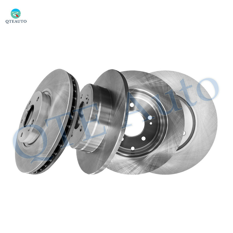 Set of 4 Front 300mm-Rear 284mm Brake Disc Rotors For 2011-2016 KIA Optima