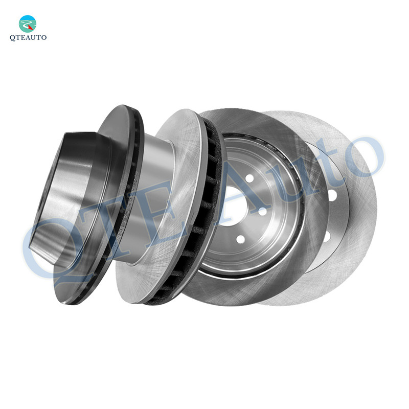 Set of 4 325mm Front-Rear Brake Disc Rotors For 2001 Silverado 1500