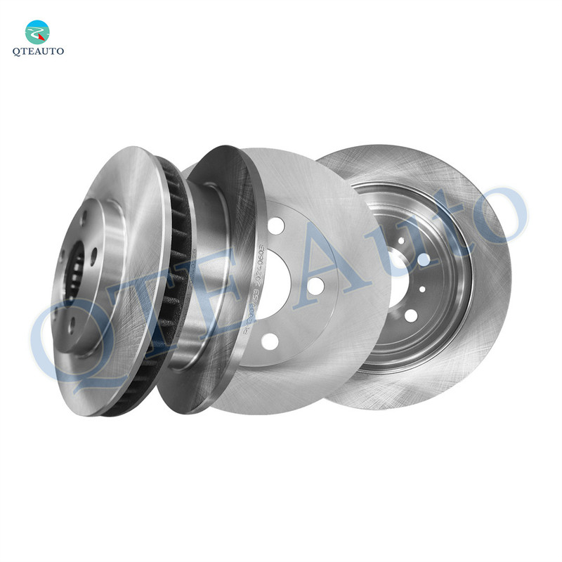 Set of 4 278mm Front-Rear Brake Disc Rotors For 1998-2002 Oldsmobile Intrigue