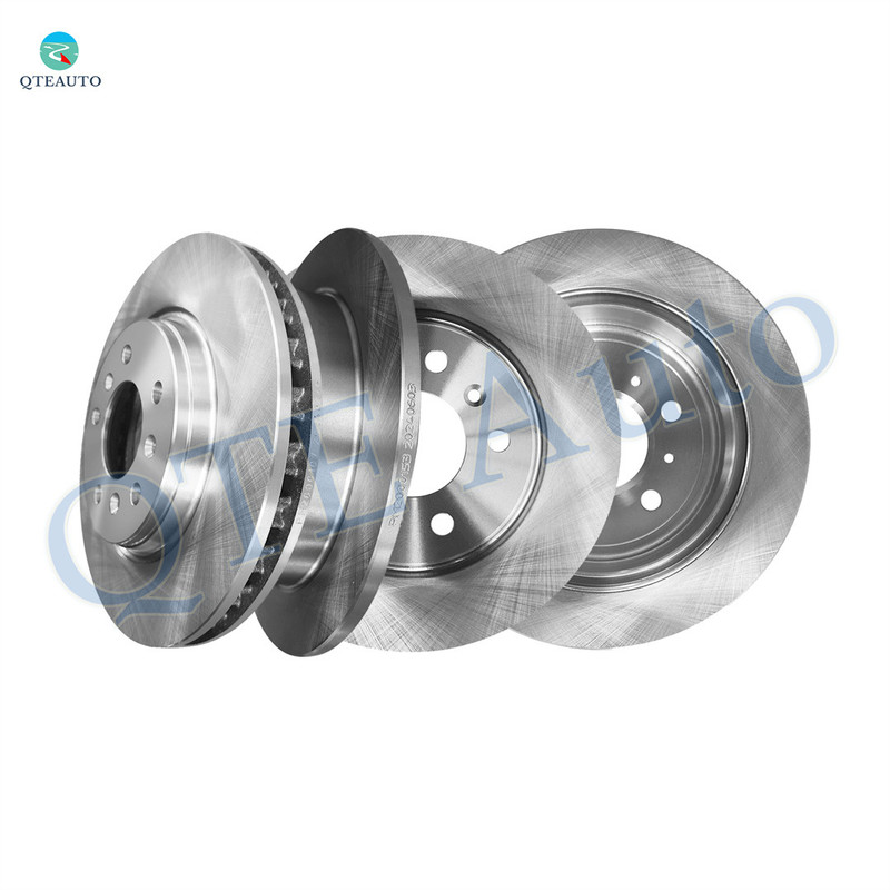 Set of 4 Front 322.95mm-Rear 278mm Brake Disc Rotors For 2008 Buick Lacrosse