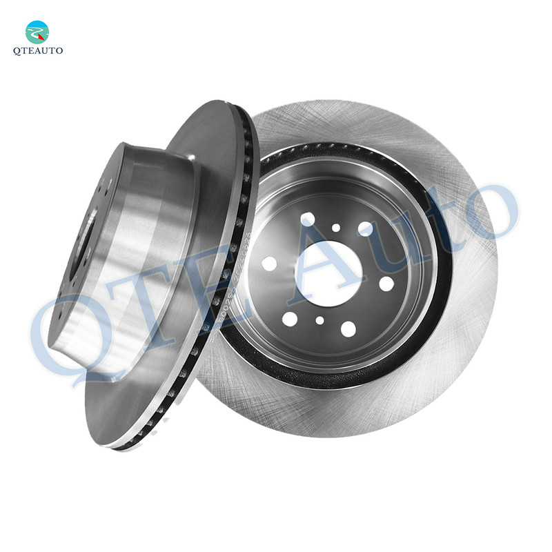 Rear 345mm Brake Disc Rotors For 2013-2020 Cadillac Escalade