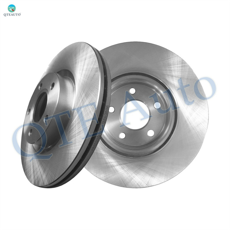 Front 300mm Brake Disc Rotors For 2014-2018 Ford Transit Connect 5 Stud Wheel