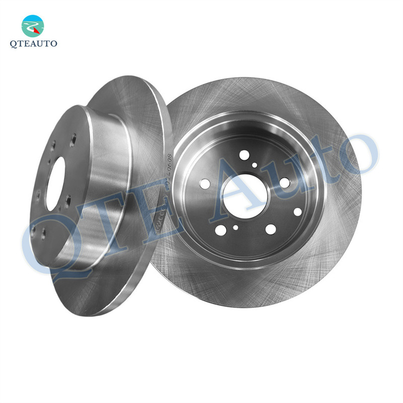 Rear 281mm Brake Disc Rotors For 2010-2012 Lexus HS250H