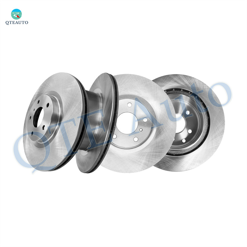 Set of 4 Front 320mm-Rear 308mm Brake Disc Rotors For 2005-2008 Infiniti G35