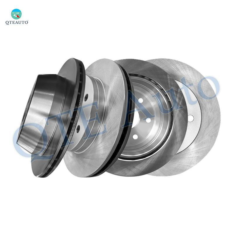 Set of 4 Front 305mm-Rear 325mm Brake Disc Rotors For 2000-2004 GMC Yukon XL 1500