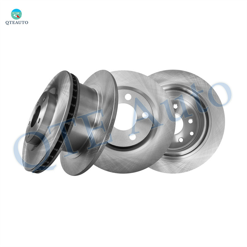 Set of 4 Front 296mm-Rear 291.5mm Brake Disc Rotors For 2011-2017 Nissan Juke