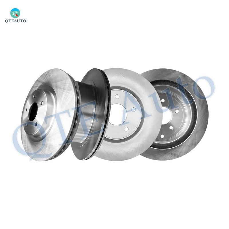 Set of 4 Front 320mm-Rear 308mm Brake Disc Rotors For 2016-2020 Infiniti QX60 5 Stud Wheel