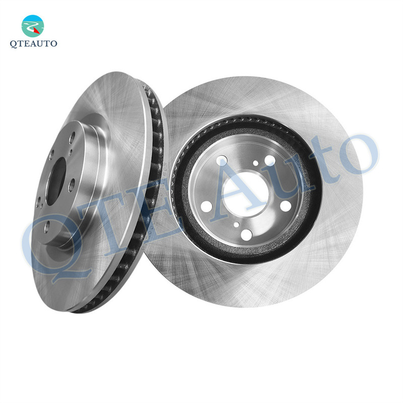 Front 296mm Brake Disc Rotors For 2017 2018 Toyota Corolla IM