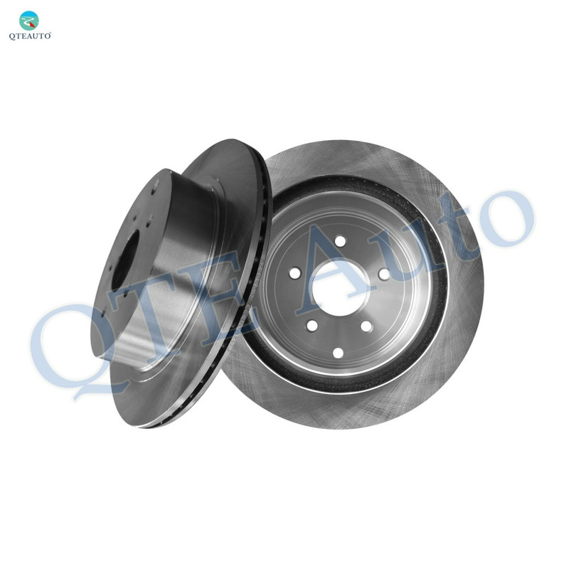 Rear 308mm Brake Disc Rotors For 2014-2019 Infiniti Q70 5 Stud Wheel
