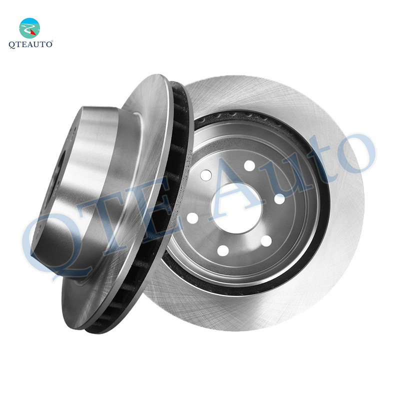 Rear 330mm Brake Disc Rotors For 2000 Chevrolet Suburban 2500 with 6 Lug Wheels