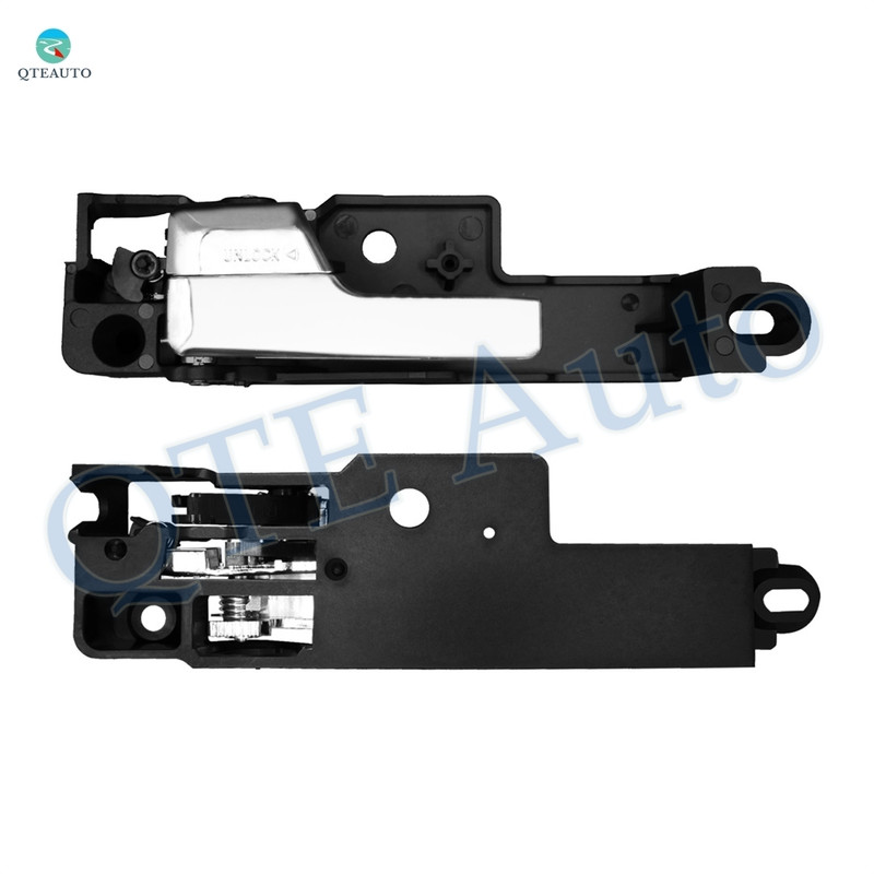 Pair of 2 Front Left-Right Inner Inside Door Handle For 2007-2012 Lincoln MKZ Chrome