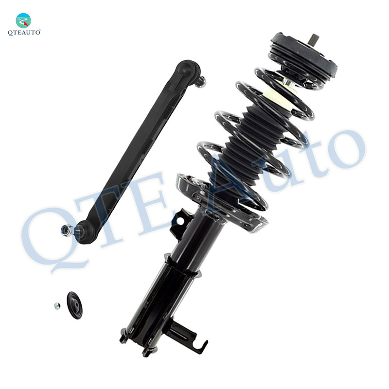 Front Right Sway Bar Link-Quick Complete Strut-Coil Spring Assembly For 2013-2015 Chevrolet Malibu