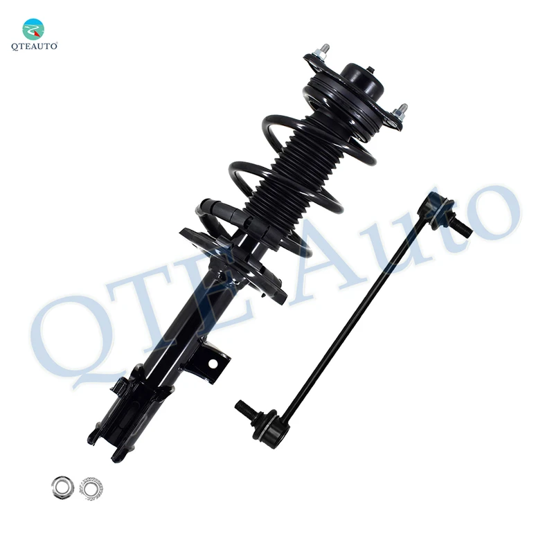 Front Right Sway Bar Link-Quick Complete Strut-Coil Spring Assembly For 2014 2015 Hyundai Tucson