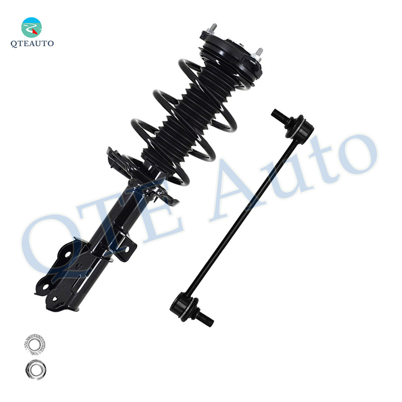 Front Right Sway Bar Link-Quick Complete Strut-Coil Spring Assembly For 2017-2019 KIA Sportage SX Turbo AWD
