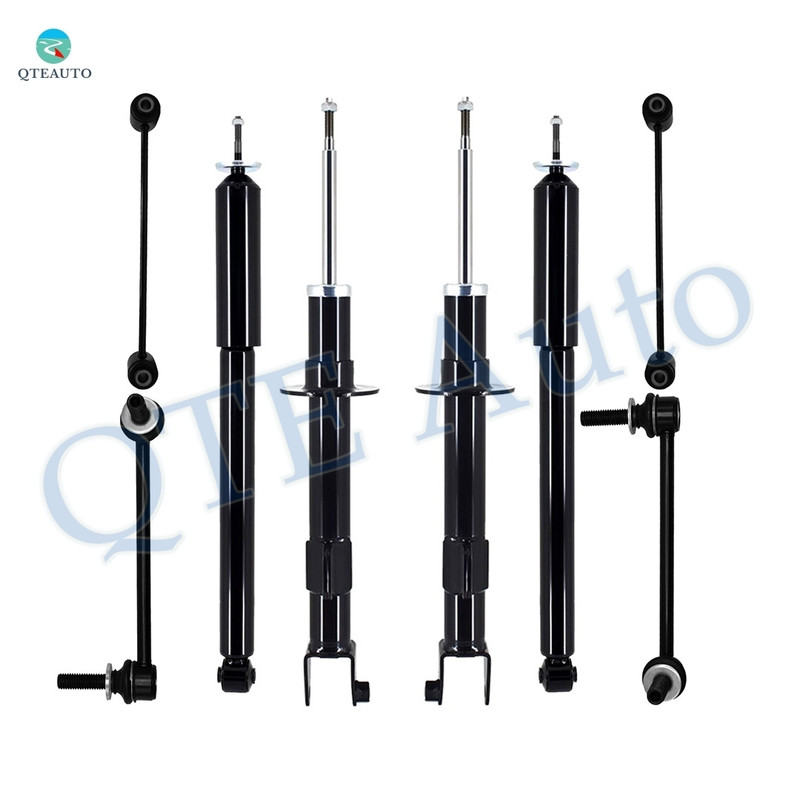 Set of 8 Front Sway Bar Link-Suspension Strut Assembly-Rear Sway Bar Link-Shock Absorber For 2006-2010 Dodge Charger V8 V6