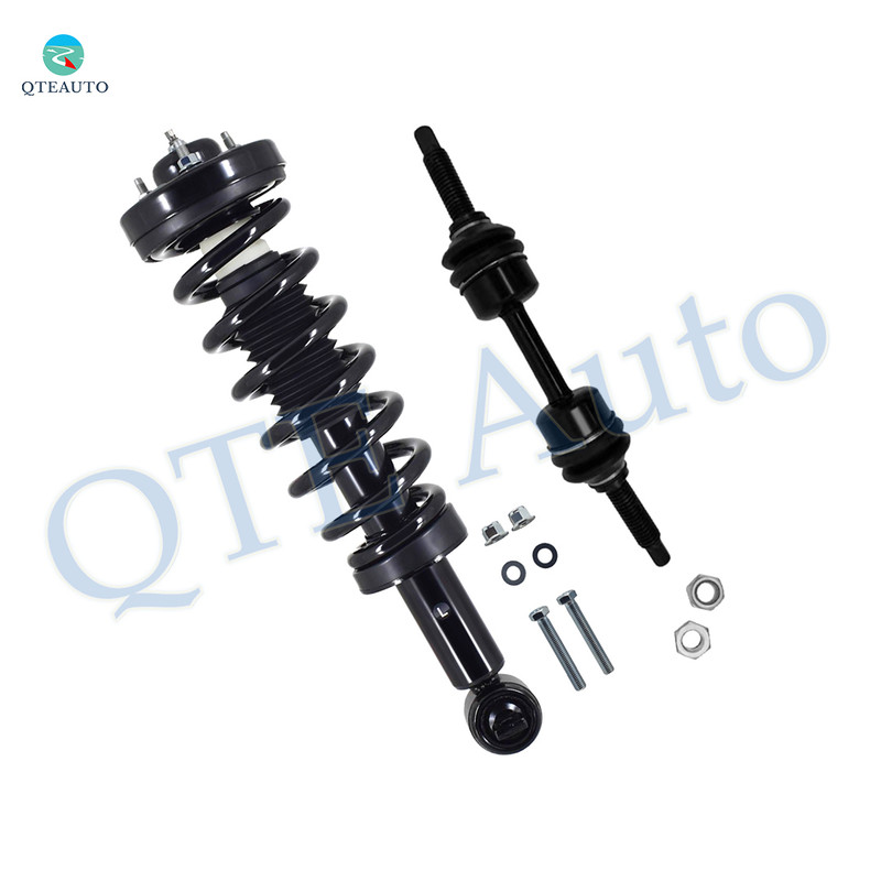 Front Left Sway Bar Link-Quick Complete Strut-Coil Spring Assembly For 2015-2020 Ford F-150 RWD