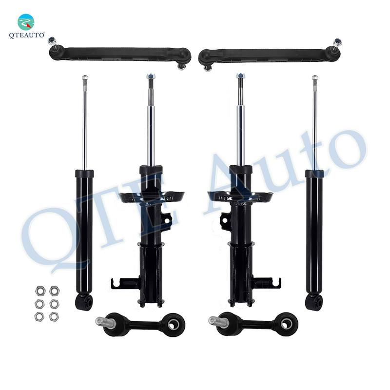 Set of 8 Front Sway Bar Link-Suspension Strut Assembly-Rear Sway Bar Link-Shock Absorber For 2012-2016 Buick Lacrosse