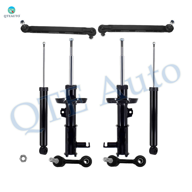 Set of 8 Front Sway Bar Link-Suspension Strut Assembly-Rear Sway Bar Link-Shock Absorber For 2012 2013 Buick Lacrosse