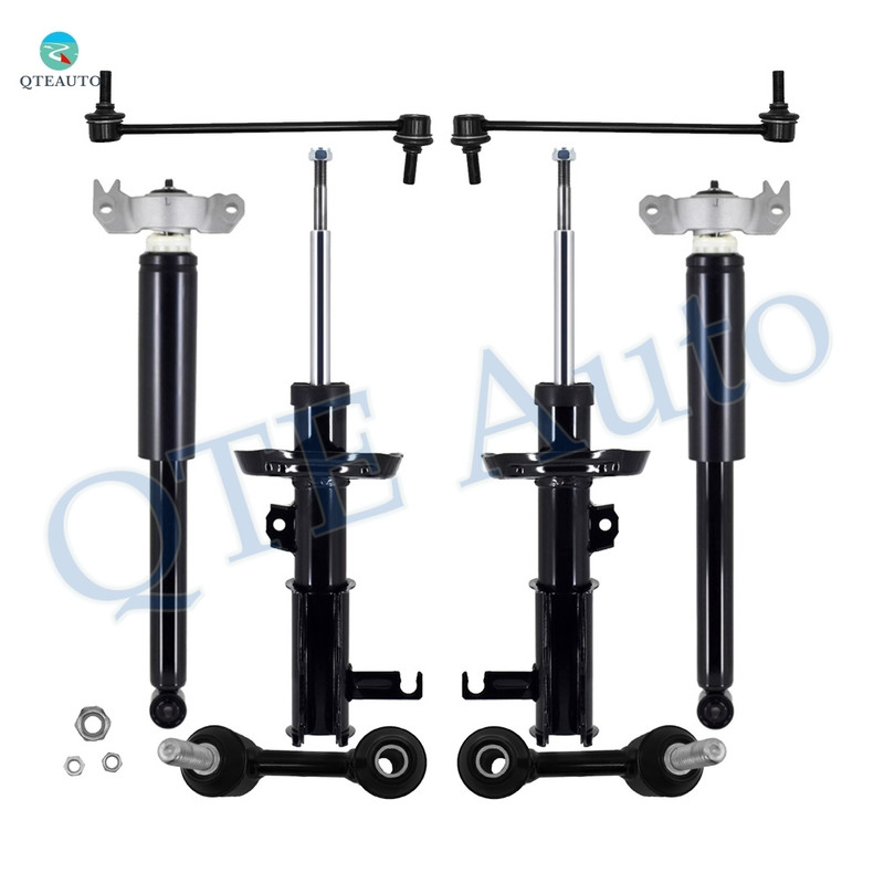 Set of 8 Front Sway Bar Link-Suspension Strut Assembly-Rear Sway Bar Link-Complete Shock Absorber Kit For 2012-2017 Buick Regal