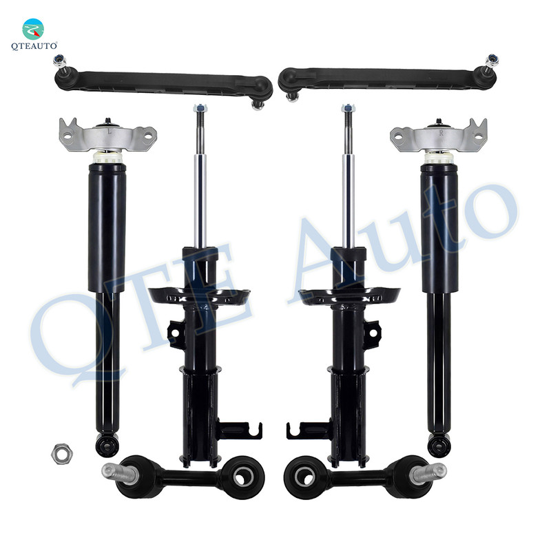 Set of 8 Front Sway Bar Link-Suspension Strut Assembly-Rear Sway Bar Link-Complete Shock Absorber Kit For 2012-2017 Buick Regal