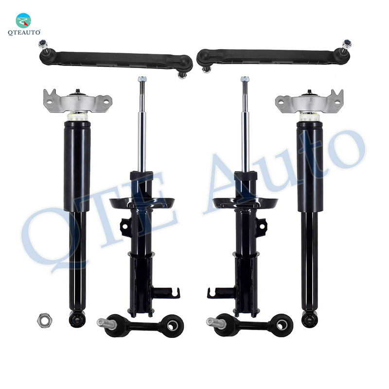 Set of 8 Front Sway Bar Link-Suspension Strut Assembly-Rear Sway Bar Link-Complete Shock Absorber Kit For 2012 2013 Buick Lacrosse