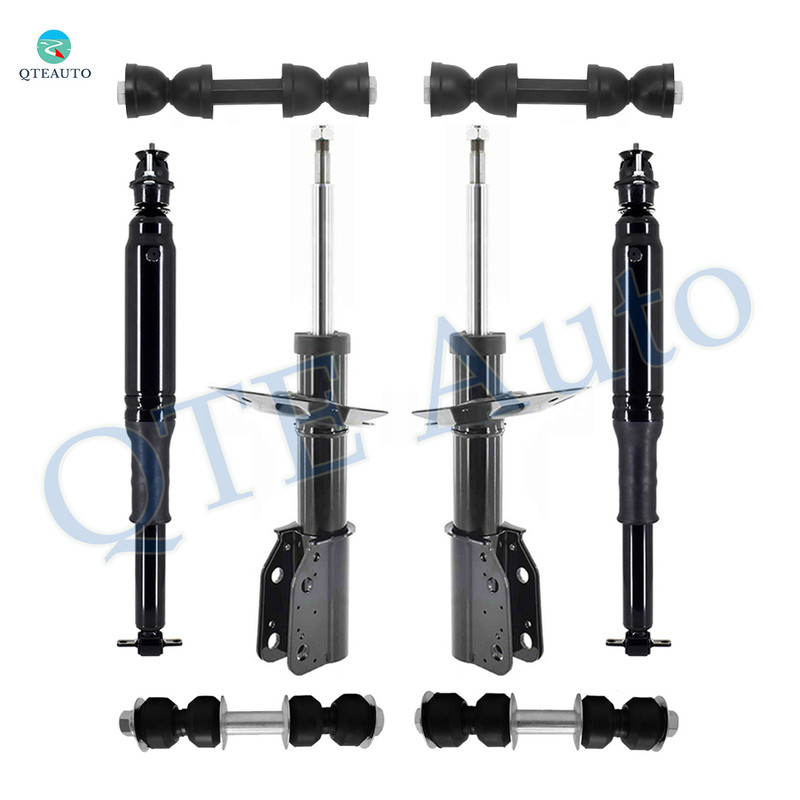 Set of 8 Front Sway Bar Link-Suspension Strut Assembly-Rear Sway Bar Link-Complete Shock Absorber Kit For 2006-2011 Buick Lucerne