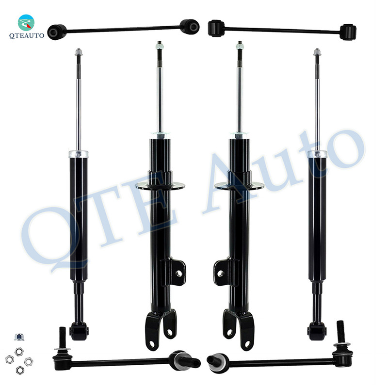 Set of 8 Front Sway Bar Link-Suspension Strut Assembly-Rear Sway Bar Link-Shock Absorber For 2011-2020 Dodge Charger Monotube