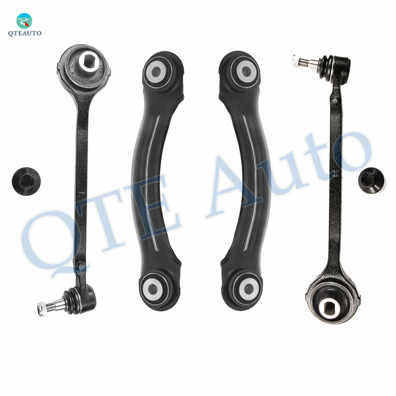 Set of 4 Front Lower Forward Control Arm Ball Joint-Rear Upper Forward Control Arm For 2006-2010 Chrysler 300