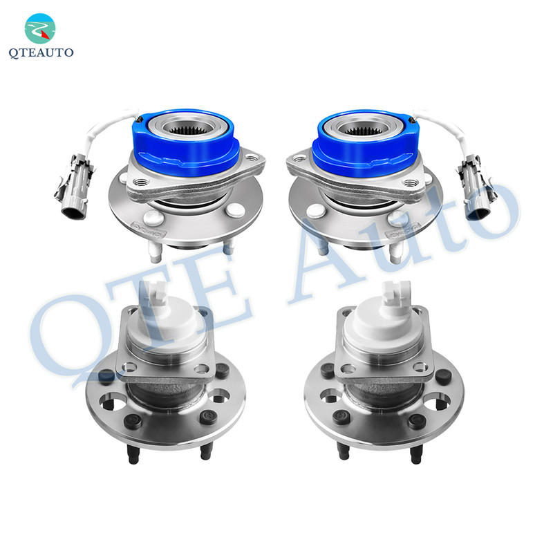 Set of 4 Front-Rear Wheel Hub Bearing Assembly For 2001-2005 Pontiac Aztek FWD