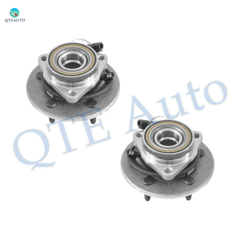 Pair of 2 Front Wheel Hub Bearing Assembly For 1997-2000 Ford F-150 4WD