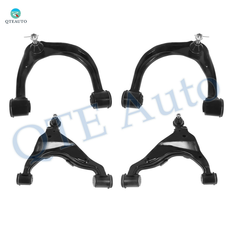 Set of 4 Front Lower and Upper Control Arm Ball Joint For 2005-2015 Toyota Tacoma RWD